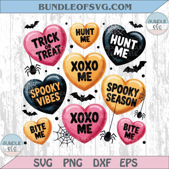 Candy Hearts Halloween Png Trending Halloween Candy Hearts Png