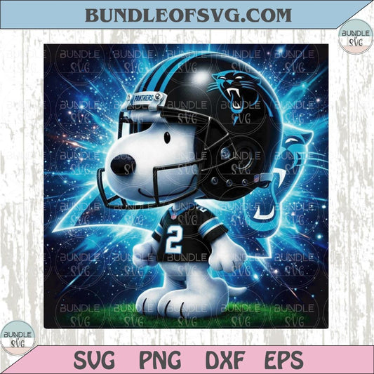 Carolina Panthers Snoopy Png The Peanuts Football Panthers Png