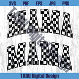 Checkered Mama Png Mother's Day Svg Varsity Grunge Mama Svg