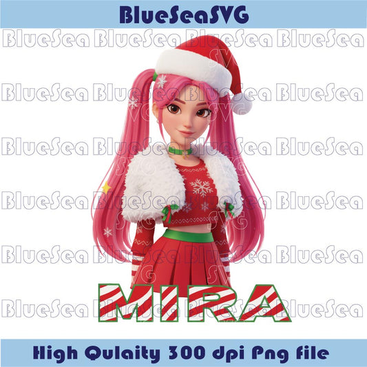 Christmas Huntrix Mira Png Demon Hunters Christmas Mira Huntrix