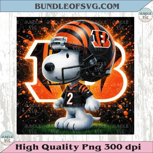 Cincinnati Bengals Snoopy Png The Peanuts Football Bengals Png