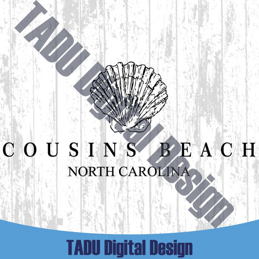 Cousins Beach Svg Summer Vacation Svg Vintage Sea Beach Vibes Svg