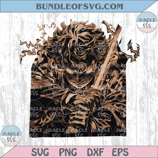 Demon Slay Png Zenitsu Png Infinity Castle Svg Kimetsu No Yaiba Svg