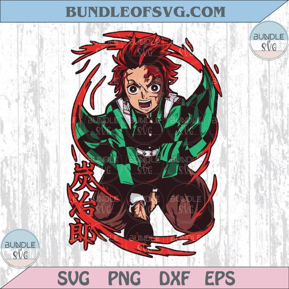 Demon Slayer Png Tanjiro Kamado Svg Demon Slayer Tanjiro Svg Dtf