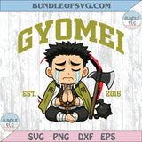 Demon Slayer Svg Gyomei Png Infinity Castle Svg Anime Lover Png