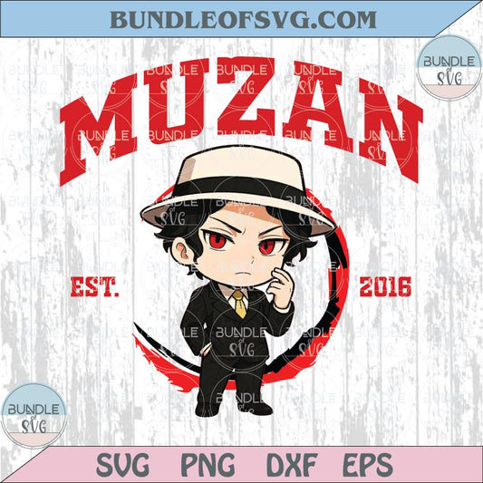 Demon Slayer Svg Muzan Png Infinity Castle Svg Anime Lover Png