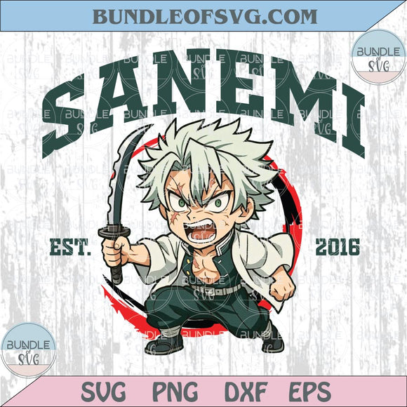 Demon Slayer Svg Sanemi Png Infinity Castle Svg Anime Lover Png