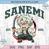 Demon Slayer Svg Sanemi Png Infinity Castle Svg Anime Lover Png