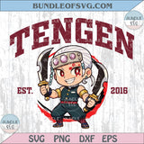 Demon Slayer Svg Tengen Png Infinity Castle Svg Anime Lover Png