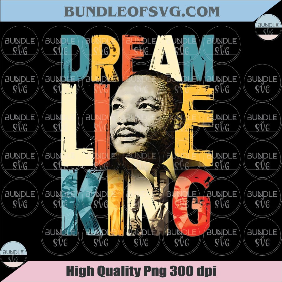 Dream Like King Png MLK Jr Martin Luther King Png Black History Png