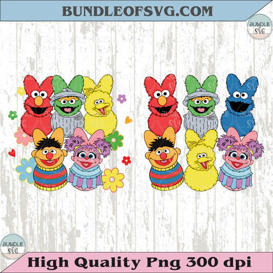 Easter Bunny Sesame Street Png Kids Easter Sesame Street Png