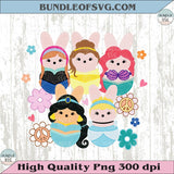 Easter Disney Pincess Png Cute Bunny Pincess Kids Girl Easter Png