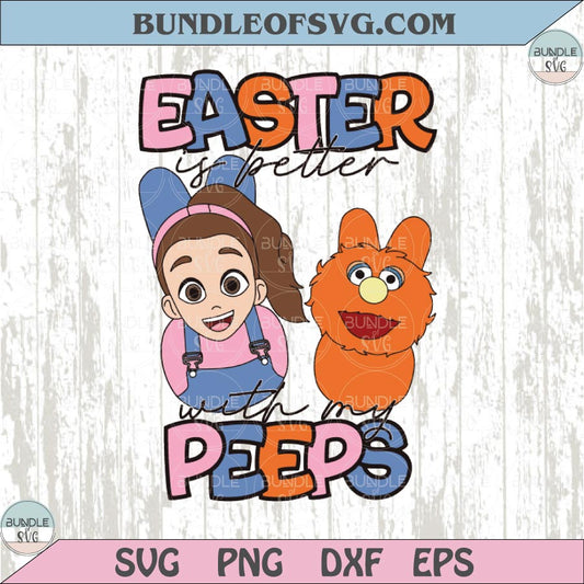 Easter Is Better With My Peeps Png Sesame Street Easter Png