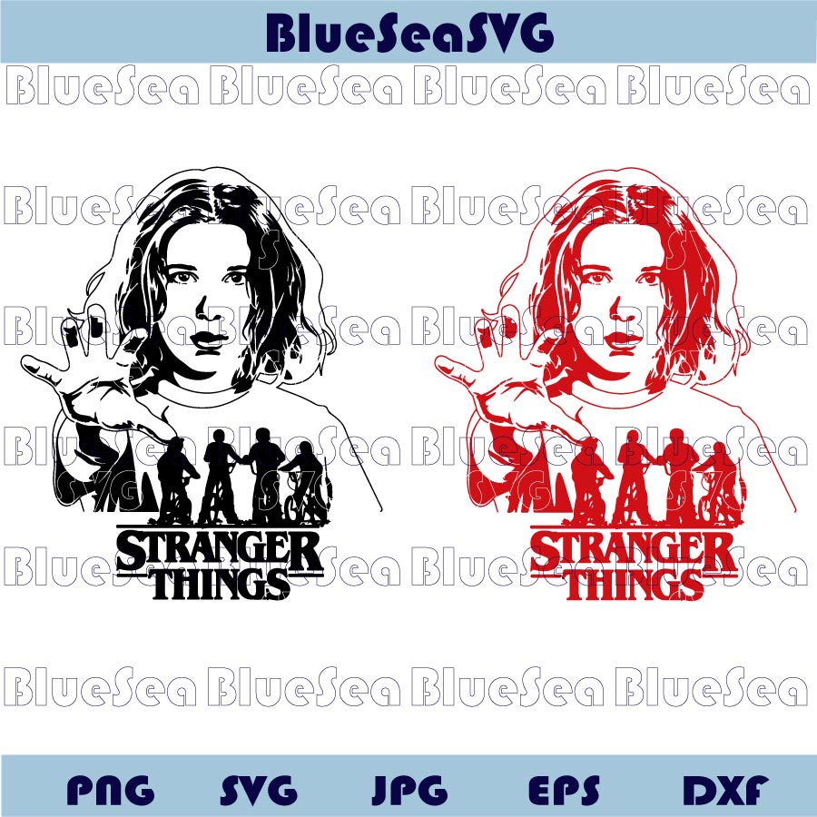 Eleven Stranger things Kids Bike Ride Svg Stranger Things Eleven Svg