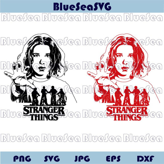 Eleven Stranger things Kids Bike Ride Svg Stranger Things Eleven Svg