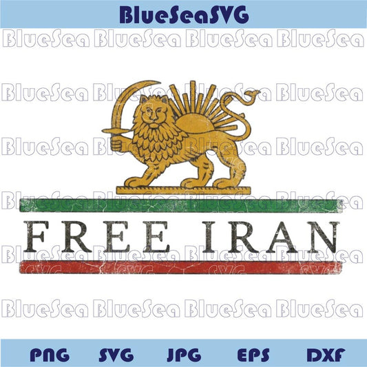Free Iran PNG Persian Flag Lion and Sun Png Old Iran Flag Png