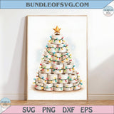 Funny Christmas Bathroom Png Toilet Paper Tree Wall Art Png Decor
