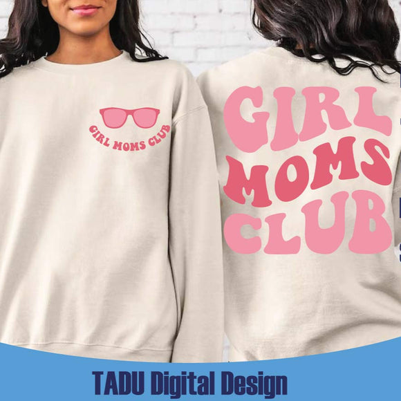 Girl Moms Club Svg Girl Mom Life Png Girl Mama Svg New Mom Png