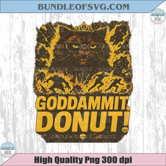 Goddammit Donut Png Dungeon Crawler Carl Png LitRPG Cat Png