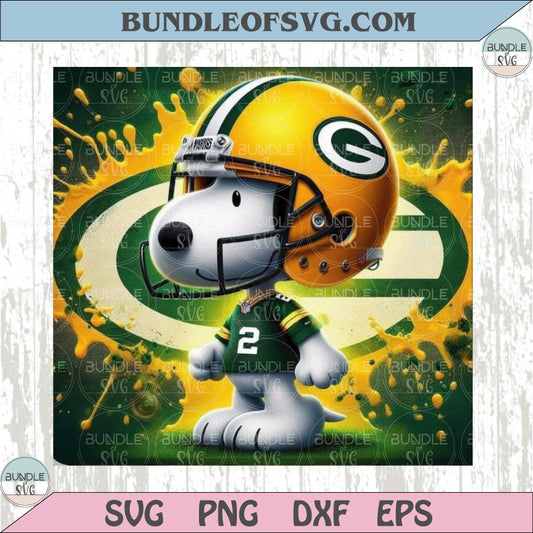 Green Bay Packers Snoopy Png The Peanuts Green Bay Packers Png