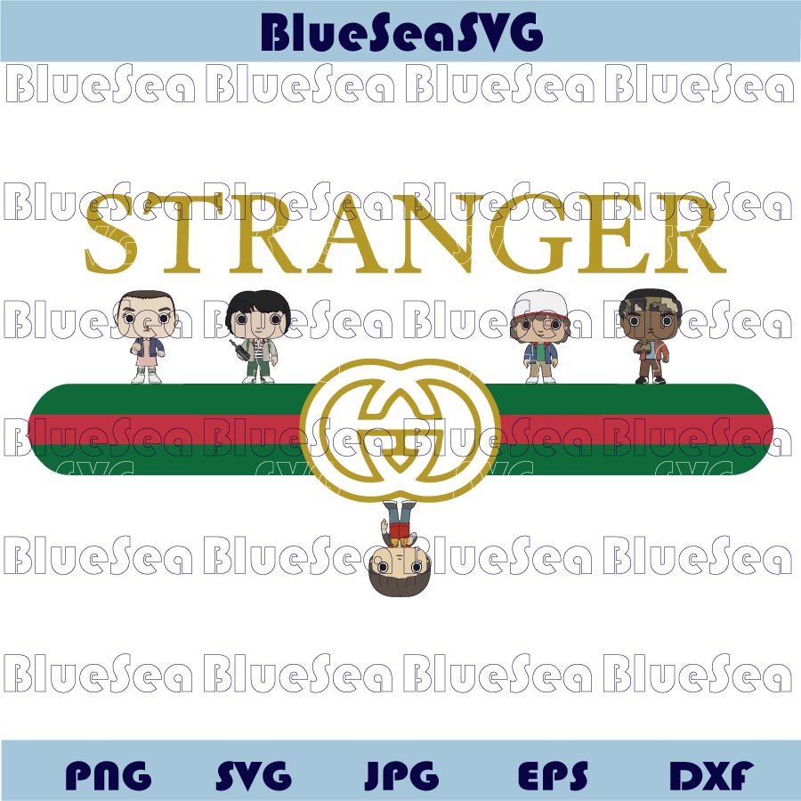 Gucci Stranger Thing Kids Svg Gucci Stranger Thing Svg Upside Down