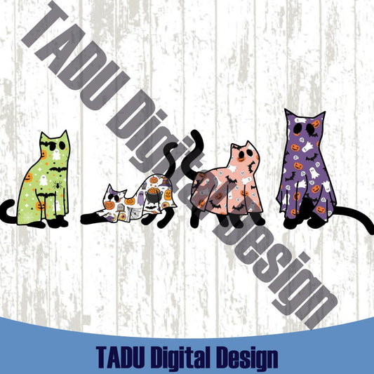 Halloween Cats Png Ghost Cat Halloween Svg Black Cat Lover Svg