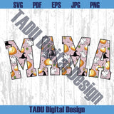 Halloween Mama Png Spooky Mama Png Varsity Halloween Mom Svg