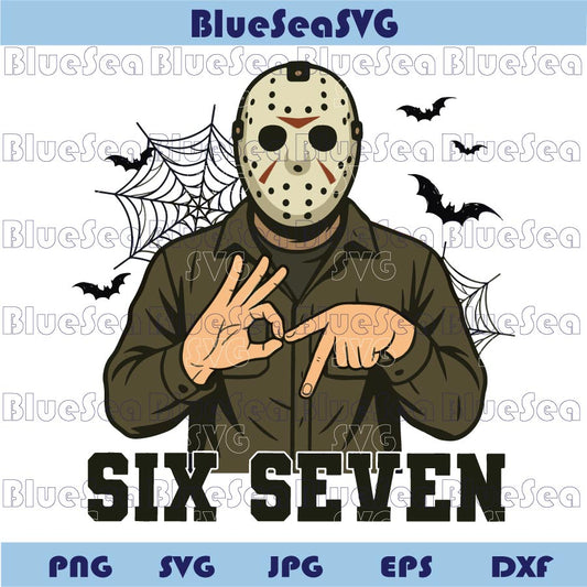 Halloween Moive Jason Voorhees Six Seven Png Six Seven 6 7 Meme