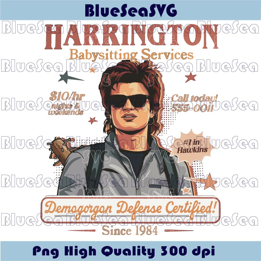 Harrington Babysitter Services Png Stranger Things Demorgorgon Png