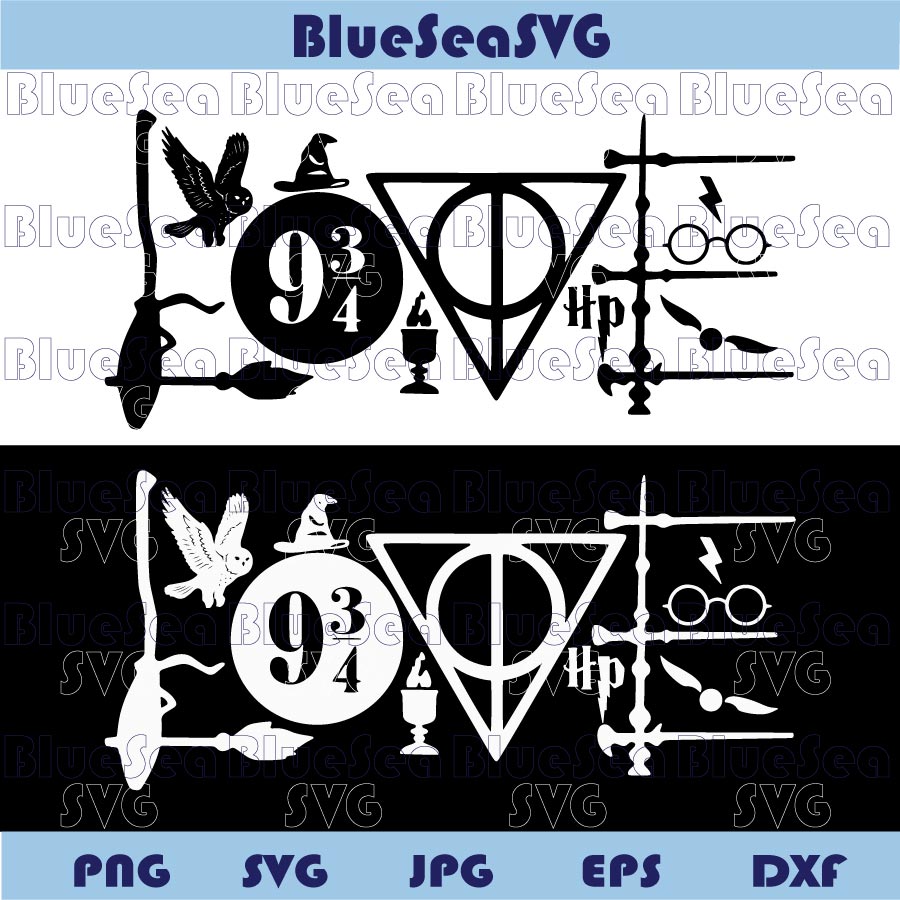 Harry Potter SVG Potterhead Svg Wizard Svg Harry Potter Lover Svg