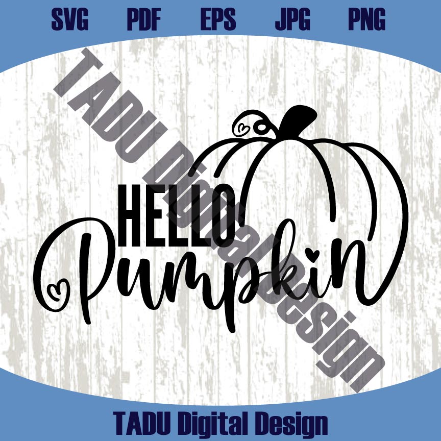 Hello Pumpkin Svg Retro Funny Fall Vibes Svg Trendy Autumn Png