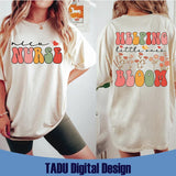 Helping Little Ones Bloom Png NICU Nurse Svg Boho Nurse Squad Png