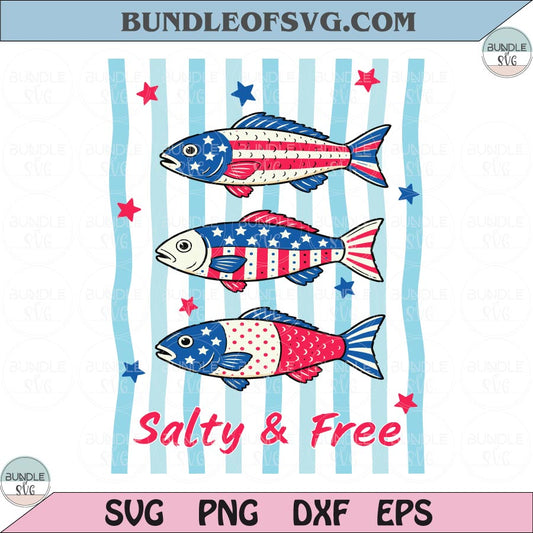 Hooked On Freedom SVG 4th of July Patriotic Fish PNG USA Flag Fishing