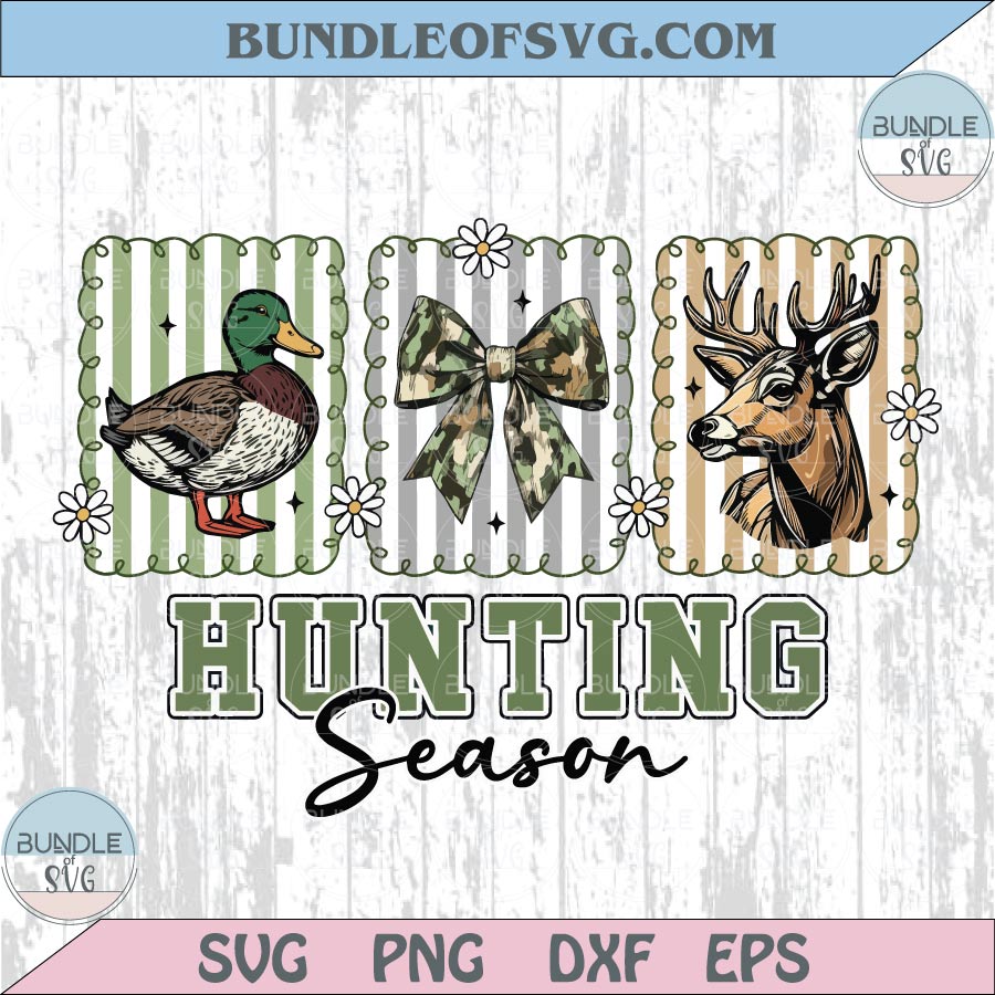 Hunting Season Png Coquette Camo Bow Deer Duck Fall Hunter Png
