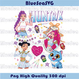 Huntrix Bracelet Png Kpop Demon Hunters Saja Girls Png Fan Art