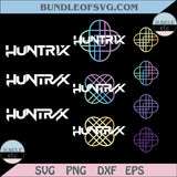 Huntrix Logo Pack Png Kpop Demon Hunters Png Huntrix Png Clipart