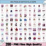 Huntrix Png Bundle Set Kpop Demon Hunters Png Saja Girls Clipart