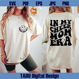 In My Cheer Mom Era Svg Cheer Mama Png Cheerleading Svg Png