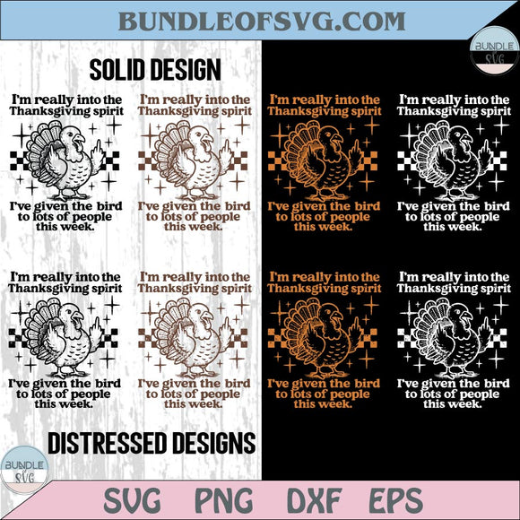 I'm Really Into The Thanksgiving Spirit Png Funny Thanksgiving Png