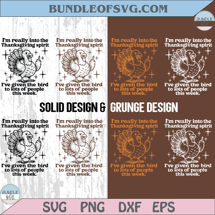 I'm Really Into The Thanksgiving Spirit Svg Funny Thanksgiving Png
