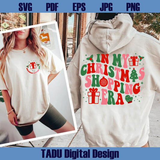 In My Christmas Shopping Era Svg Trendy Swiftie Christmas Png