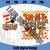 In My Pumpkin Spice Era Png Fall Pumpkin Season Svg Autumn Png