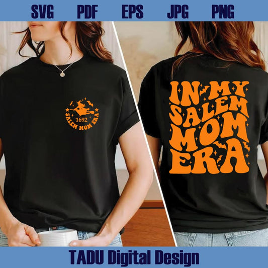 In My Salem Mom Era Svg Halloween Png Trendy Retro Salem Svg Png