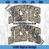 Retro Camo Jesus Png Jesus Camouflage Png Mens Christian Png - BundleofSVG