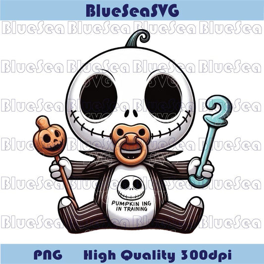 Jack Skellington Baby Png Halloween Chibi Jack Skellington Png