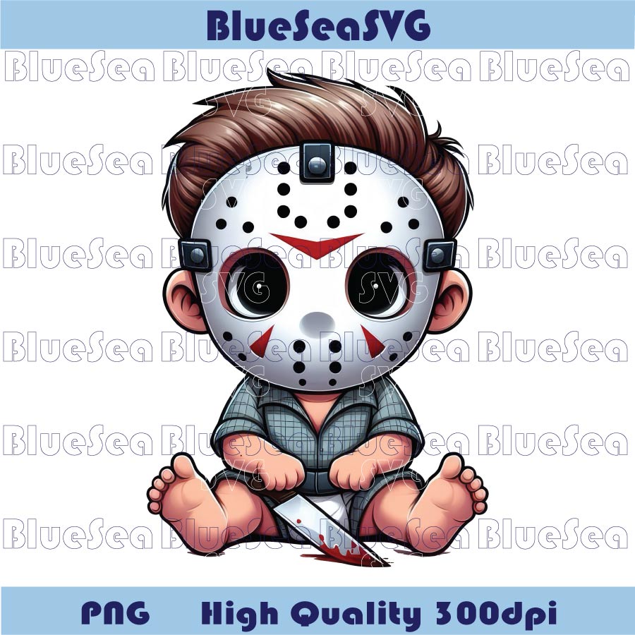 Jason Voorhees Baby Png Halloween Cute Chibi Jason Voorhees Png