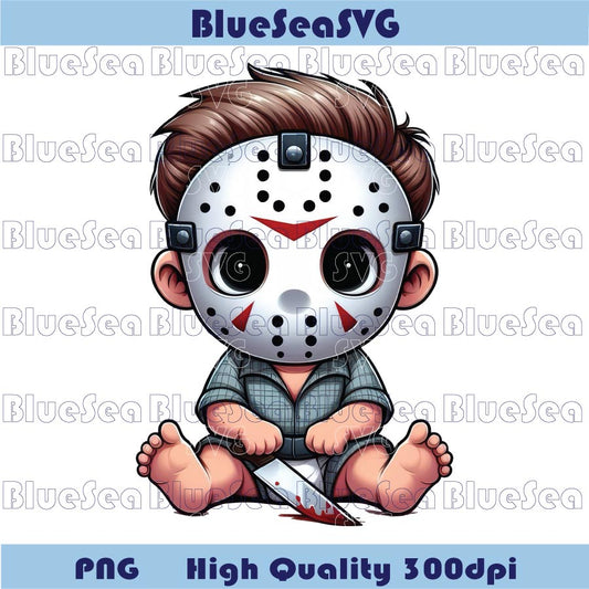 Jason Voorhees Baby Png Halloween Cute Chibi Jason Voorhees Png