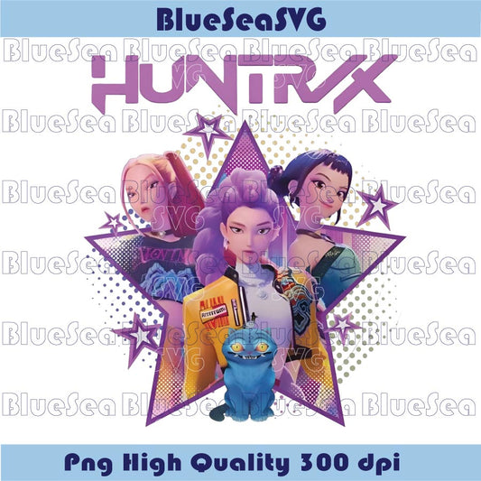 Kpop Huntrix Png Girl Dinner KPop Demon Hunters Png Saja Girls Png