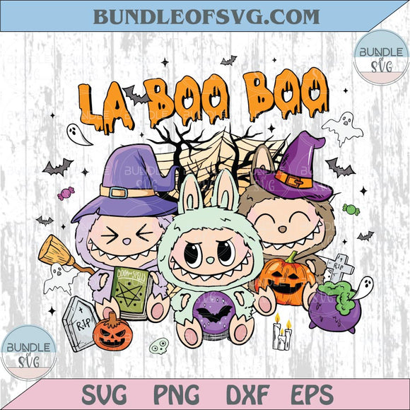 La Boo Boo Png Halloween Labubu Svg Cute Labubu Ghost Characters