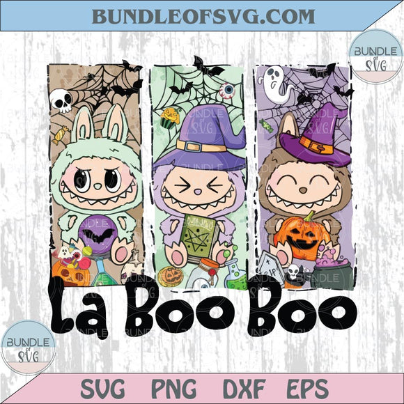 La Boo Boo Png Labubu Halloween Svg Coquette Labubu Witch Png